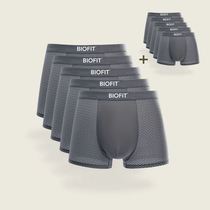 BIOFIT® Bamboo Boxers 5-Pack Multicolor | + 5 FREE