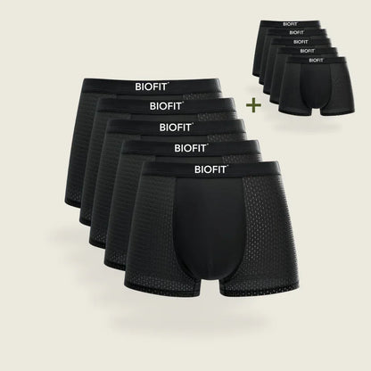 BIOFIT® Bamboo Boxers 5-Pack Multicolor | + 5 FREE